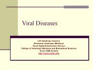 Viral Diseases