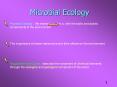 Microbial Ecology PowerPoint PPT Presentation