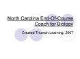 North Carolina End-Of-Course Coach for Biology PowerPoint PPT Presentation