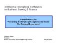 Panel Discussion: Revisiting the Financial Conglomerate Model - The Trinidad Experience PowerPoint PPT Presentation