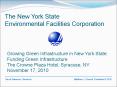 The New York State  Environmental Facilities Corporation PowerPoint PPT Presentation