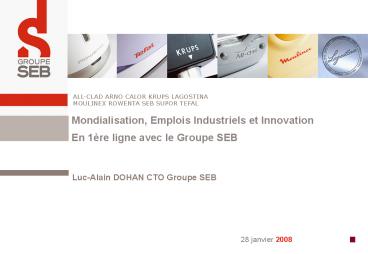 Prйsentation PowerPoint