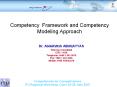 Competency Framework and Competency Modeling Approach PowerPoint PPT Presentation
