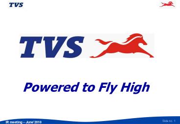 Board Meeting Presentation