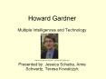 Howard Gardner PowerPoint PPT Presentation