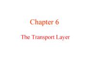 The Transport Layer