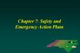 Chapter 7: Safety and Emergency Action Plans PowerPoint PPT Presentation