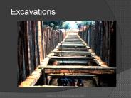 Excavations