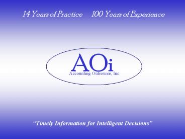 Timely Information for Intelligent Decisions