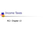 Income Taxes