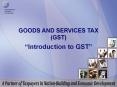 GOODS AND SERVICES TAX PowerPoint PPT Presentation