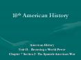 10th American History PowerPoint PPT Presentation