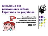 Desarrollo del pensamiento cr