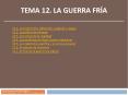 TEMA 12. LA GUERRA FR PowerPoint PPT Presentation