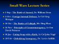 Small Wars Lecture Series PowerPoint PPT Presentation