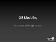 GIS Modeling