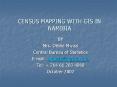 CENSUS MAPPING WITH GIS IN NAMIBIA PowerPoint PPT Presentation