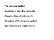 The Immune System