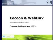 Cocoon & WebDAV