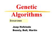 Genetic Algorithms