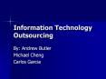 Information Technology Outsourcing PowerPoint PPT Presentation