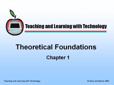 Theoretical Foundations