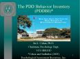 The PDD Behavior Inventory (PDDBI)* PowerPoint PPT Presentation