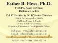 Esther B. Hess, Ph.D. FCICPP, Board Certified, Diplomate-Fellow PowerPoint PPT Presentation