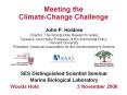 Meeting the               Climate-Change Challenge PowerPoint PPT Presentation