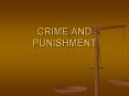 CRIME AND PUNISHMENT PowerPoint PPT Presentation