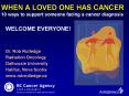WHEN A LOVED ONE HAS CANCER 10 ways to support someone facing a cancer diagnosis PowerPoint PPT Presentation