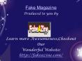 Fake magazine cover PowerPoint PPT Presentation