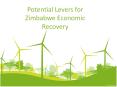 Potential Levers for Zimbabwe Economic Recovery PowerPoint PPT Presentation