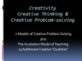 Creativity Creative Thinking PowerPoint PPT Presentation