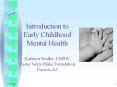 Introduction to Early Childhood Mental Health Kathryn Seidler, LMSW Easter Seals Blake Foundation Tucson, AZ PowerPoint PPT Presentation
