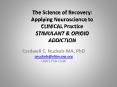 The Science of Recovery: Applying Neuroscience to CLINICAL Practice STIMULANT & OPIOID ADDICTION PowerPoint PPT Presentation