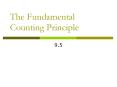 The Fundamental Counting Principle PowerPoint PPT Presentation