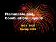 Flammable and Combustible Liquids PowerPoint PPT Presentation