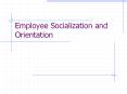 Employee Socialization and Orientation PowerPoint PPT Presentation