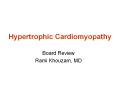 Hypertrophic Cardiomyopathy PowerPoint PPT Presentation