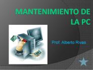 Mantenimiento de la PC