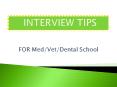 INTERVIEW TIPS PowerPoint PPT Presentation
