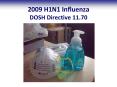 2009 H1N1 Influenza DOSH Directive 11.70 PowerPoint PPT Presentation