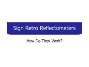 Sign Retro Reflectometers