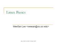 Linux Basics