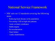 National Service Framework