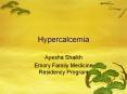 Hypercalcemia PowerPoint PPT Presentation
