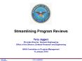 Streamlining Program Reviews PowerPoint PPT Presentation