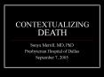CONTEXTUALIZING DEATH PowerPoint PPT Presentation