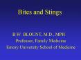 Bites and Stings PowerPoint PPT Presentation